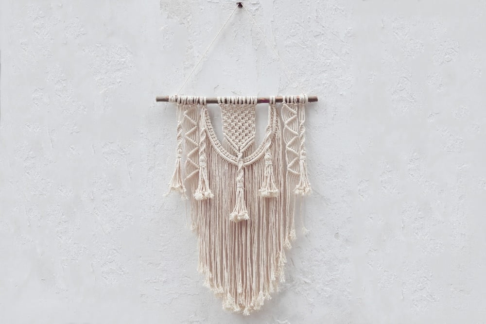 Macrame Wall Hanging Hand-knitted Nordic Home Wall Hangings Tapestry Boho Decor Mandala Wall Tapestry Mexican Home Decoration