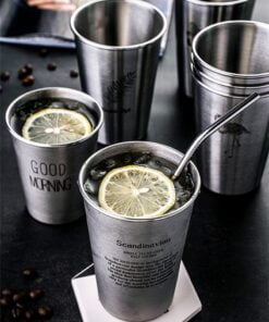 Stainless Steel Spray Paint Beer Cup